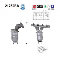 AS Katalysator 21750BA