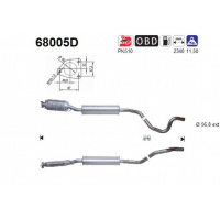 AS Katalysator 68005D